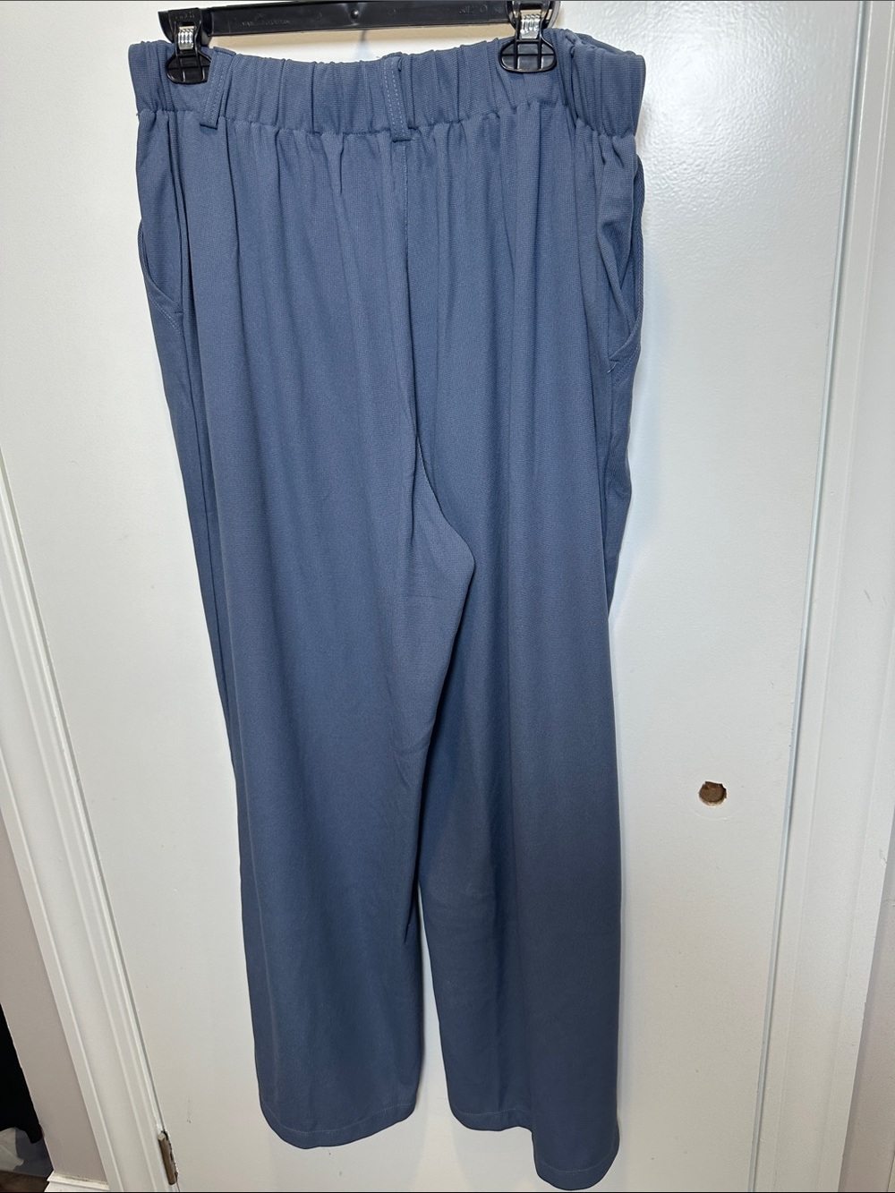 HALARA Wide-Leg Pants in Dusty Blue (18) - Picture 4 of 4